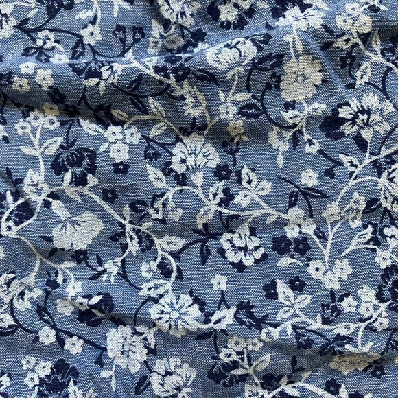 Nautica Toddler Dress 24M | Blue Floral A-Line EUC - Picture 7 of 16